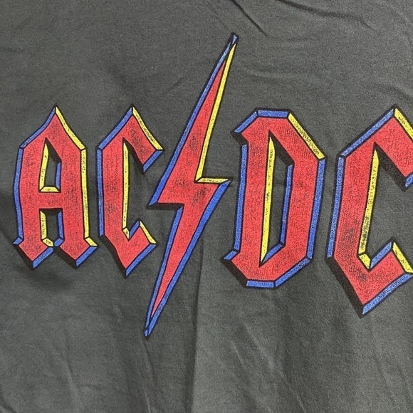 Daydreamer AC/DC shirt small‎ NEW roll hem ACDC - Picture 3 of 7